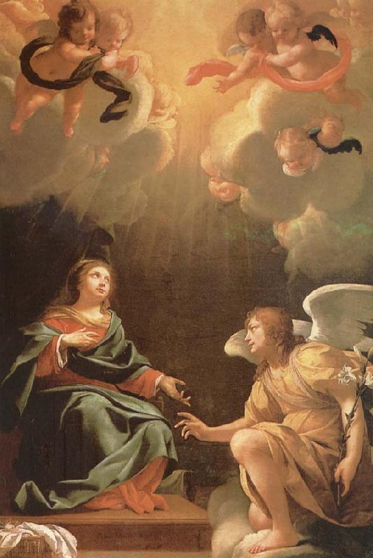 Simon Vouet The Anunciacion oil painting image